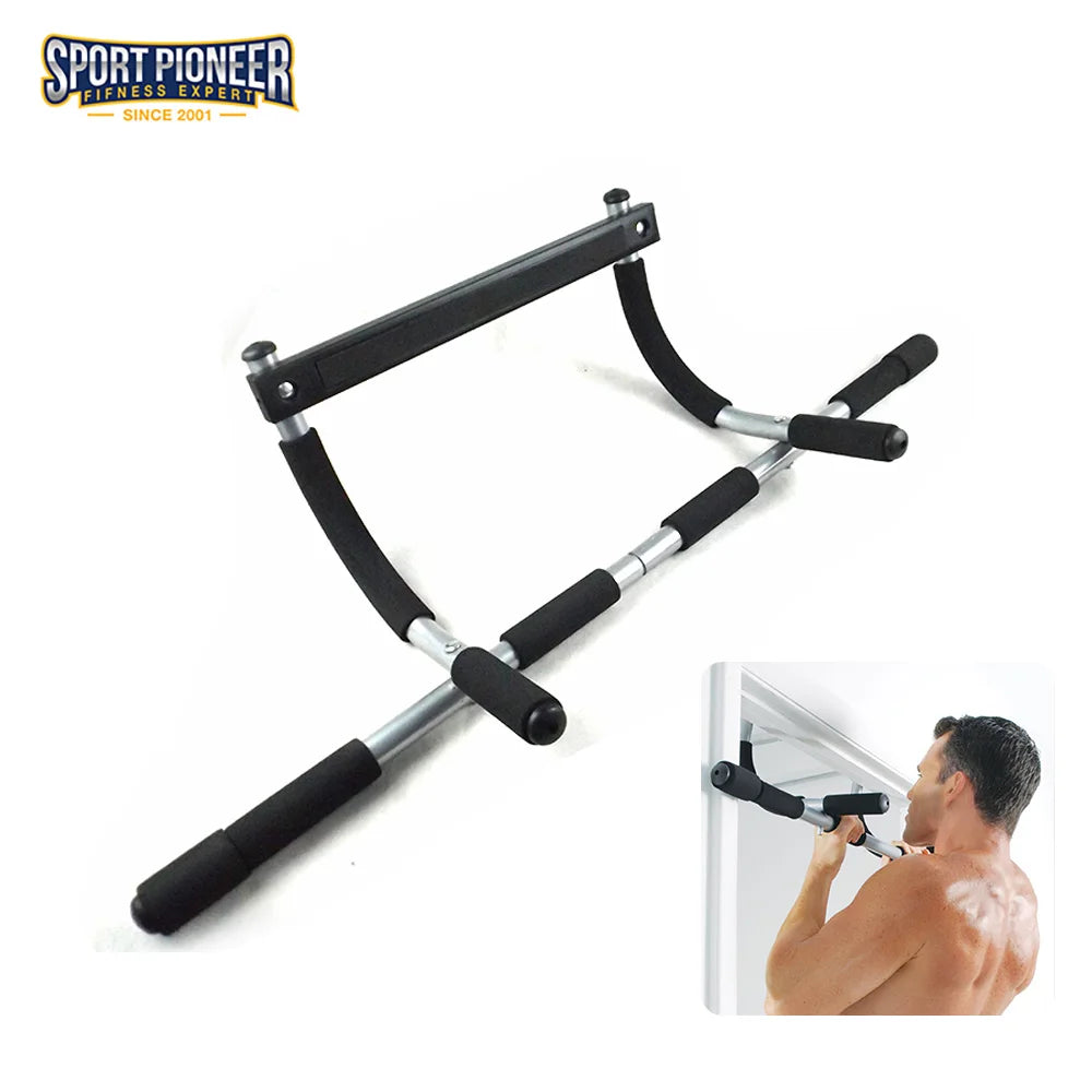 Adjustable Door Frame Chin-Up Bar for Home Workout and Fitness Training